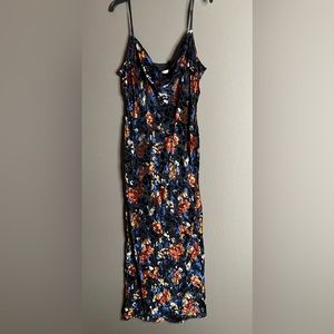 Hutch Velvet Midi Slip Dress